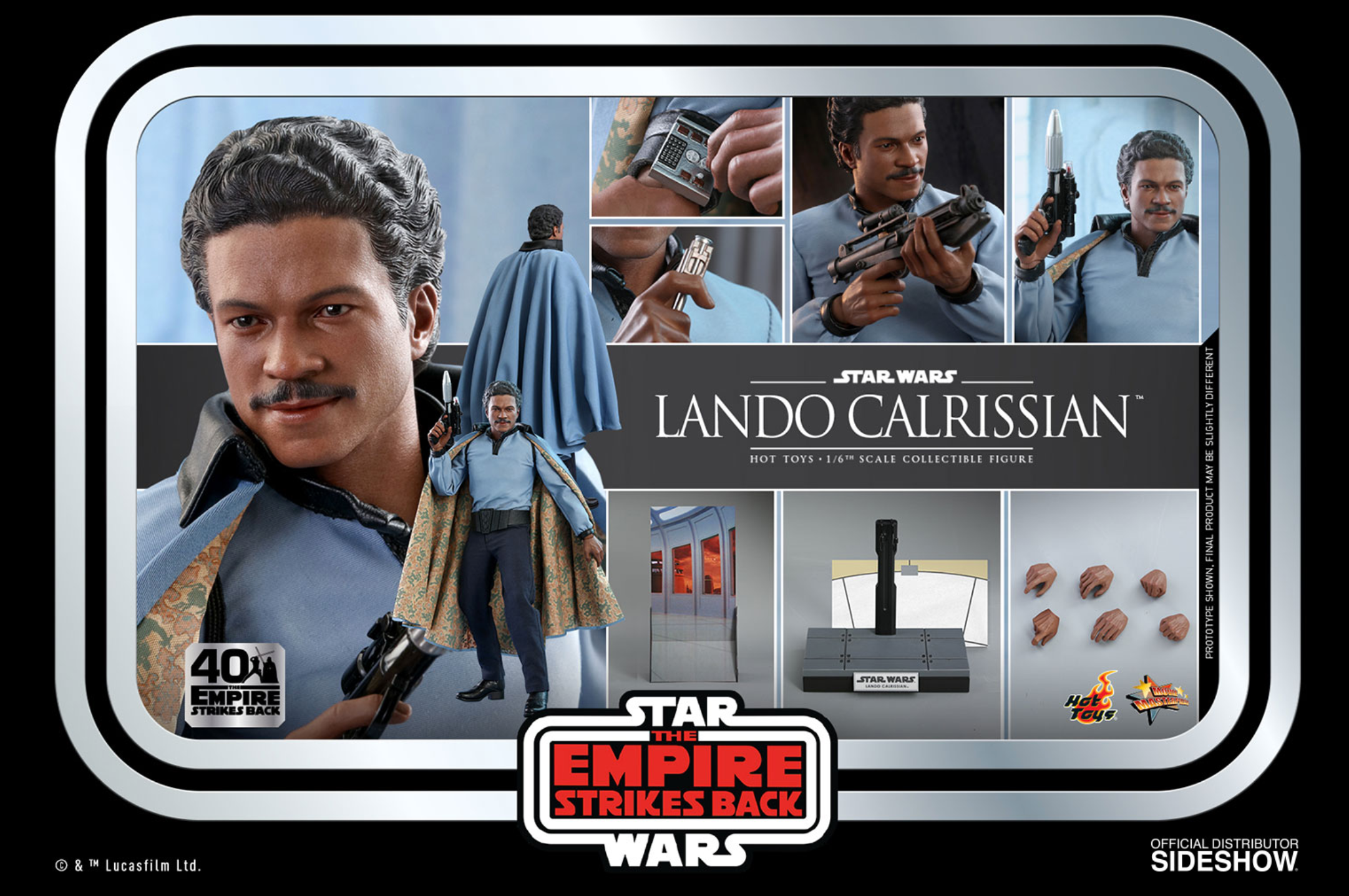 Hot Toys Star Wars Ep V Lando Calrissian