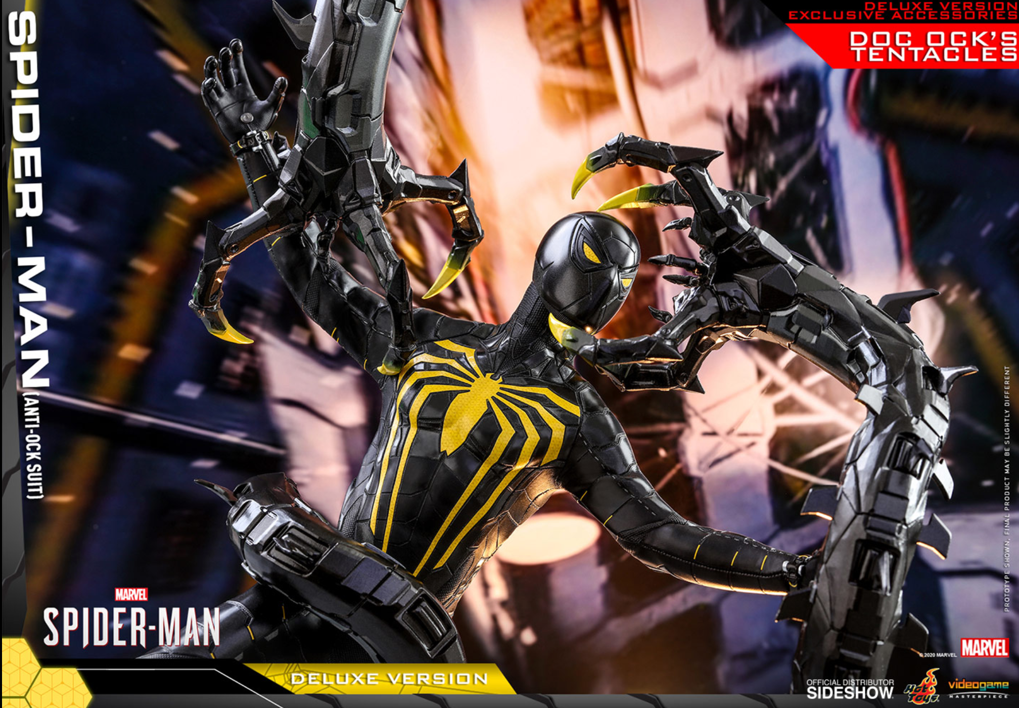 Hot Toys Spider-Man (Anti-Ock Suit) Deluxe