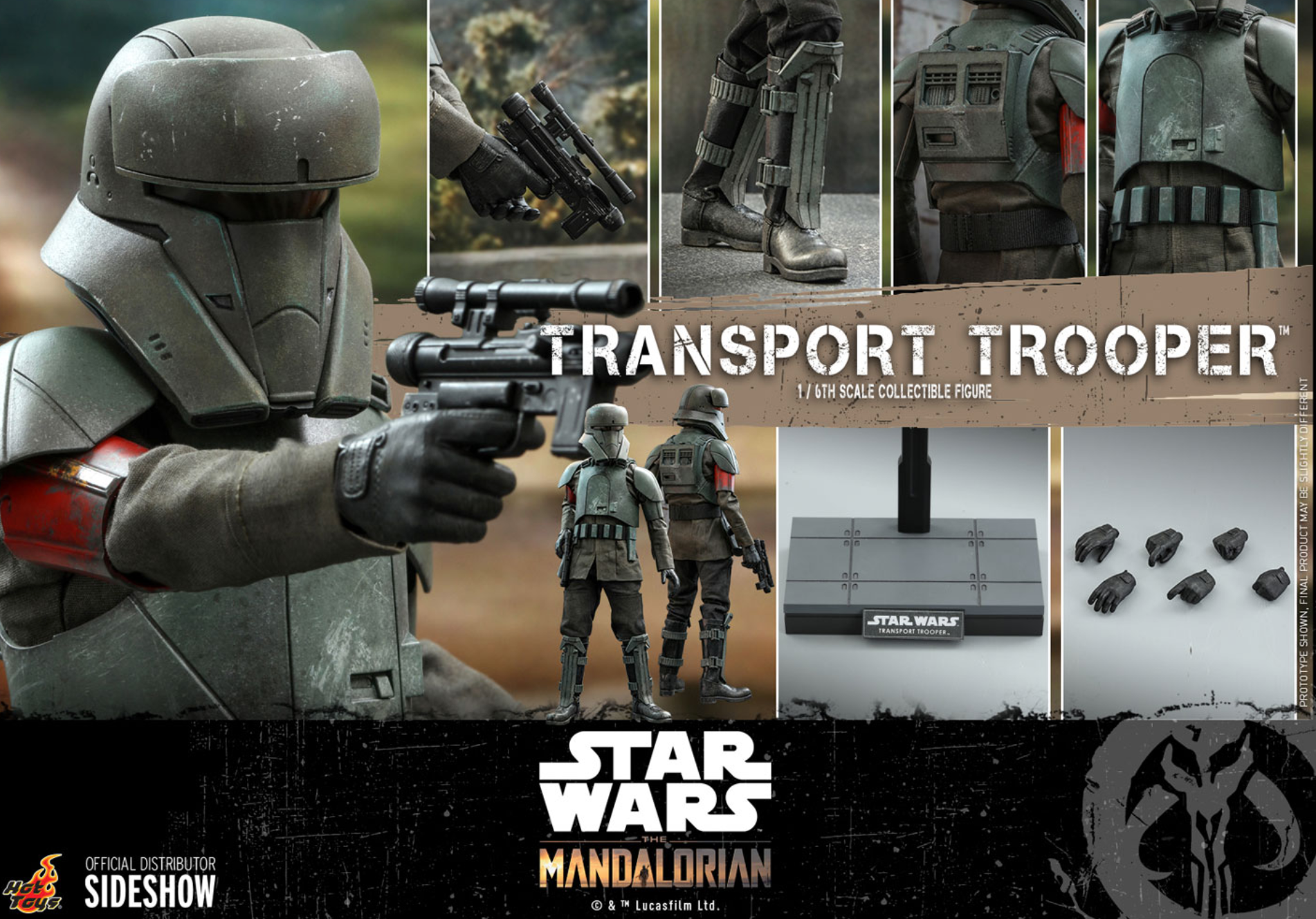 Hot Toys Star Wars The Mandalorian Transport Trooper