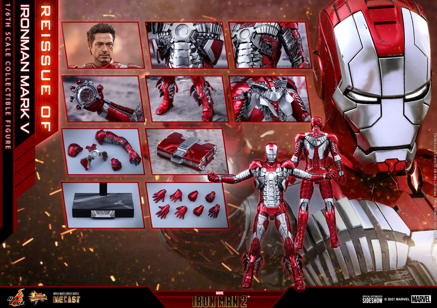 Hot Toys Iron Man 2 Iron Man Mark V