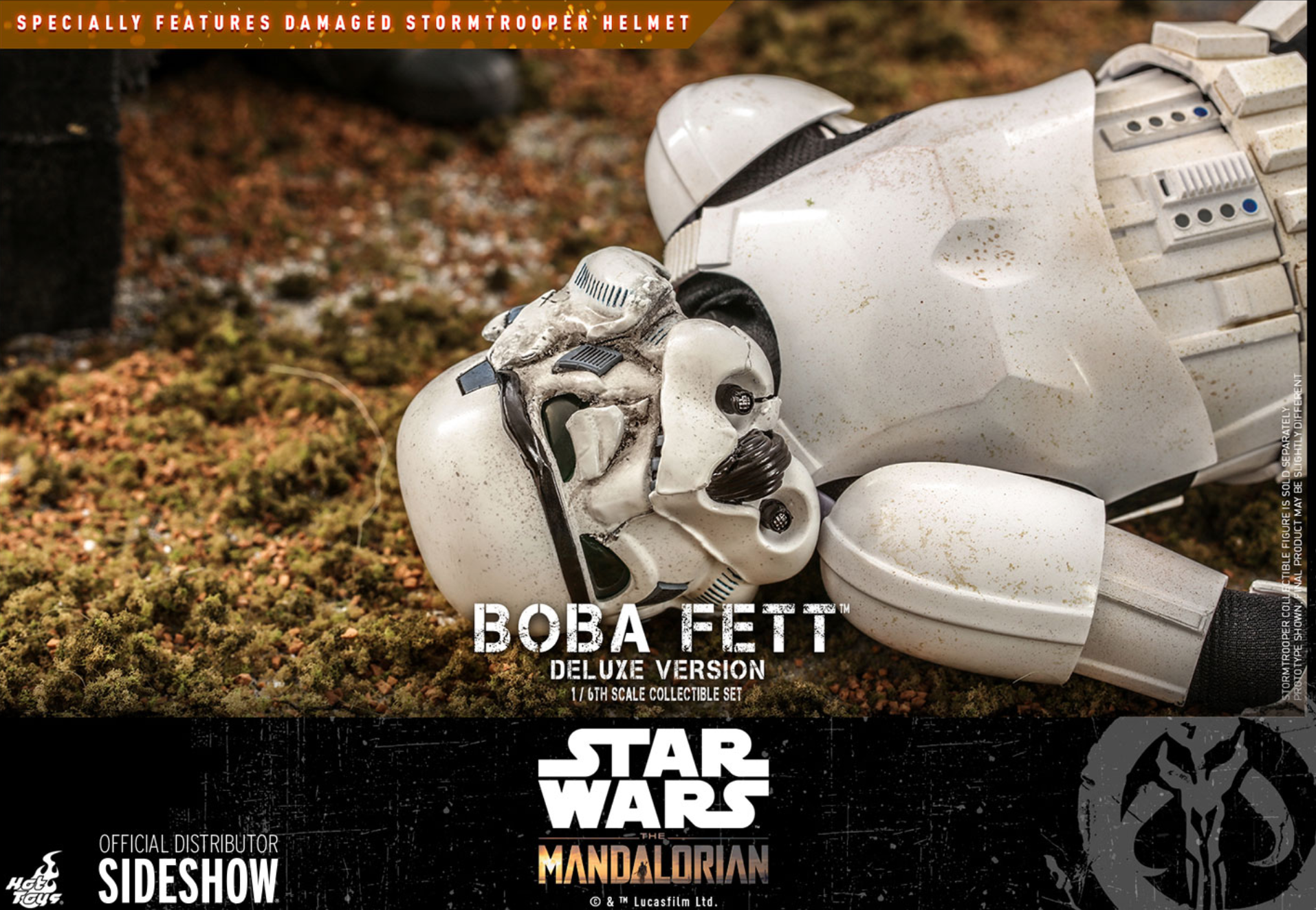 Hot Toys Star Wars The Mandalorian Boba Fett (Deluxe Version)