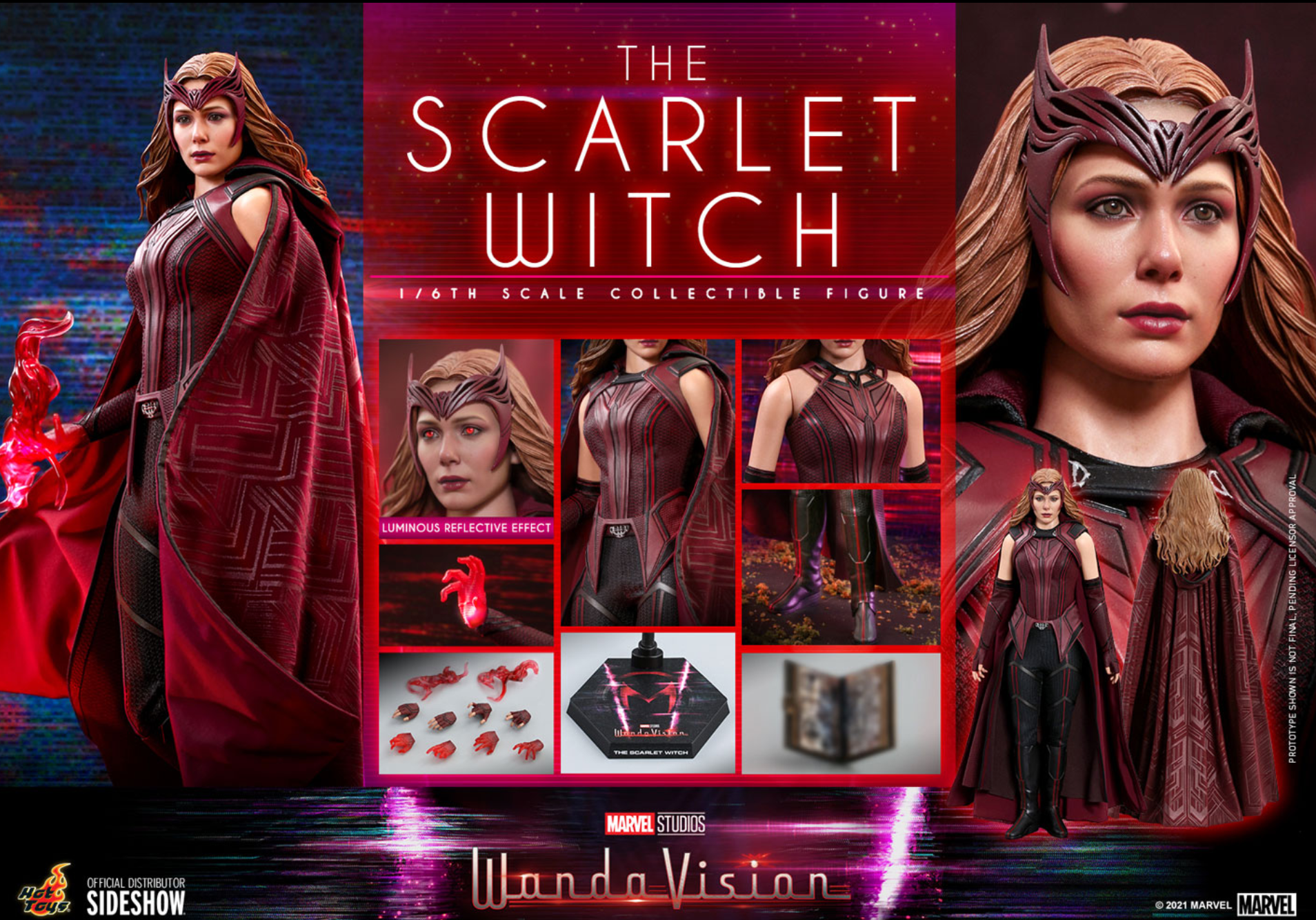Hot Toys WandaVision The Scarlet Witch Wanda