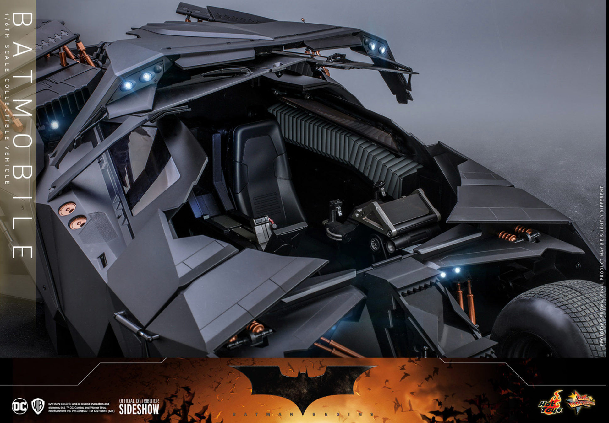 Hot Toys Batman Begins Batmobile