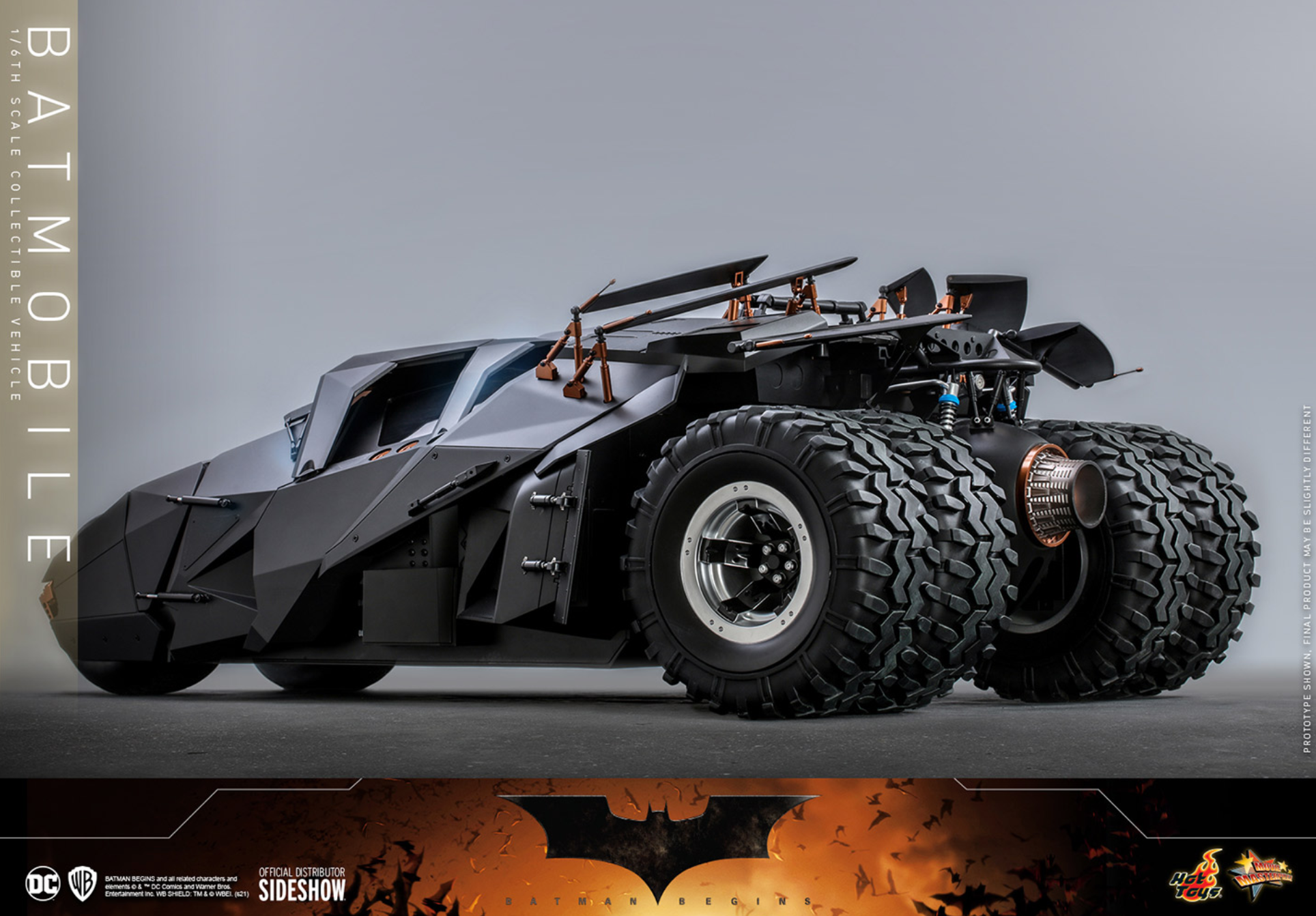 Hot Toys Batman Begins Batmobile