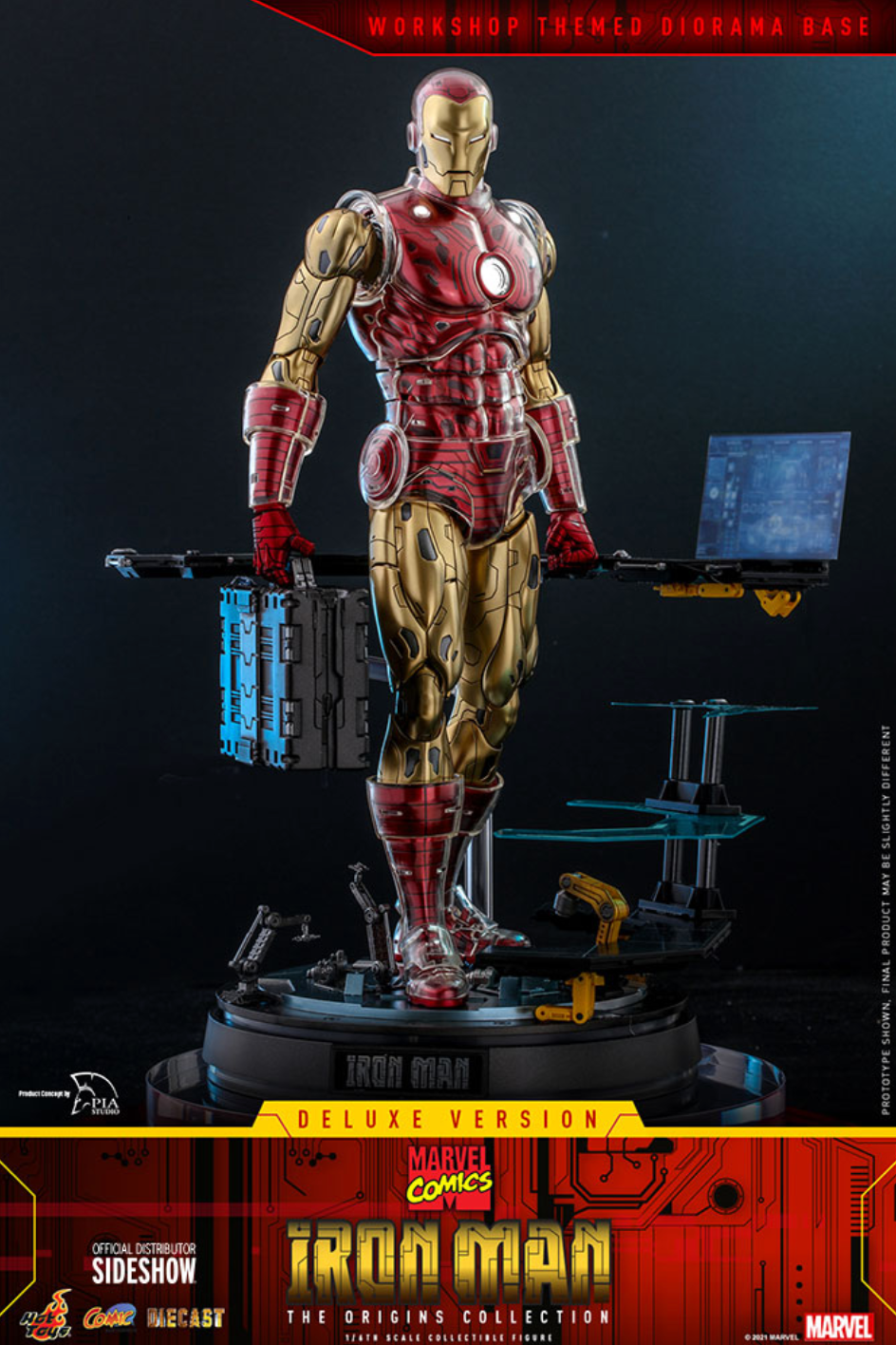 Hot Toys The Origins Collection Iron Man Deluxe