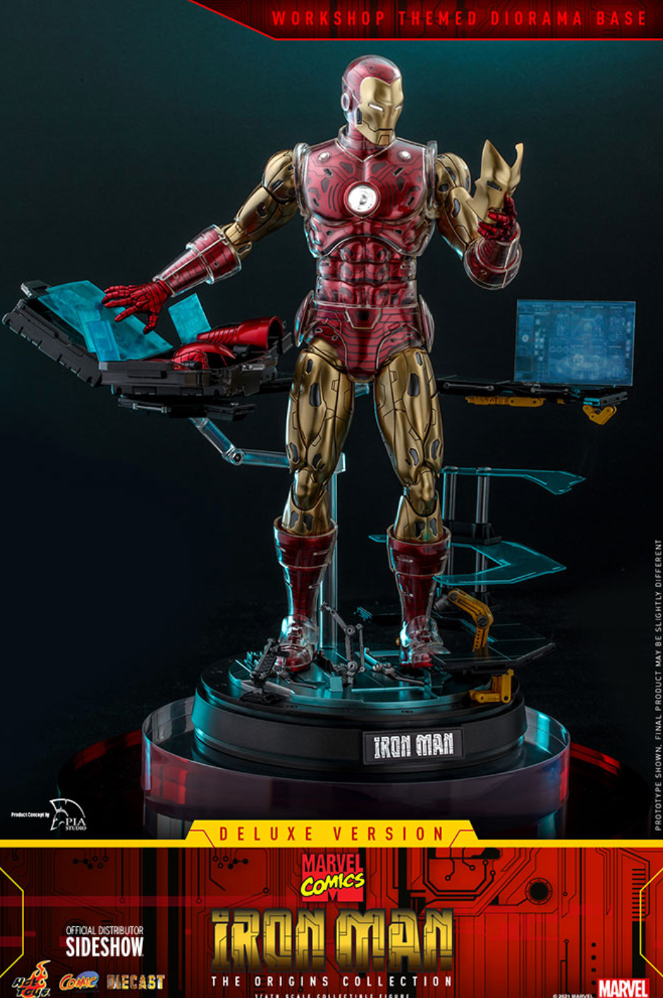 Hot Toys The Origins Collection Iron Man Deluxe
