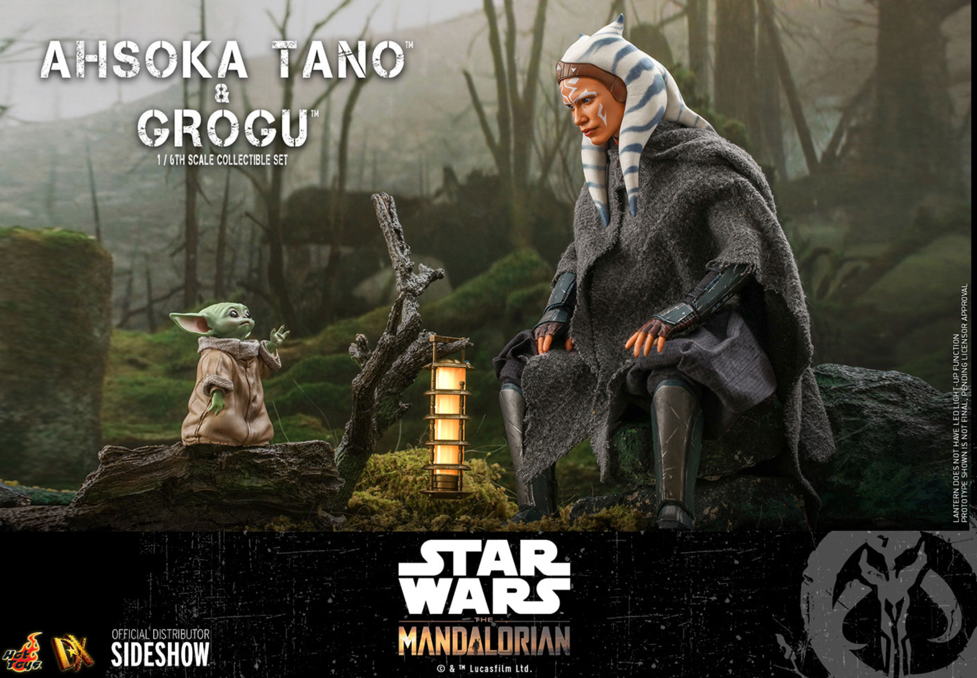 Hot Toys Star Wars The Mandalorian Ahsoka Tano and Grogu