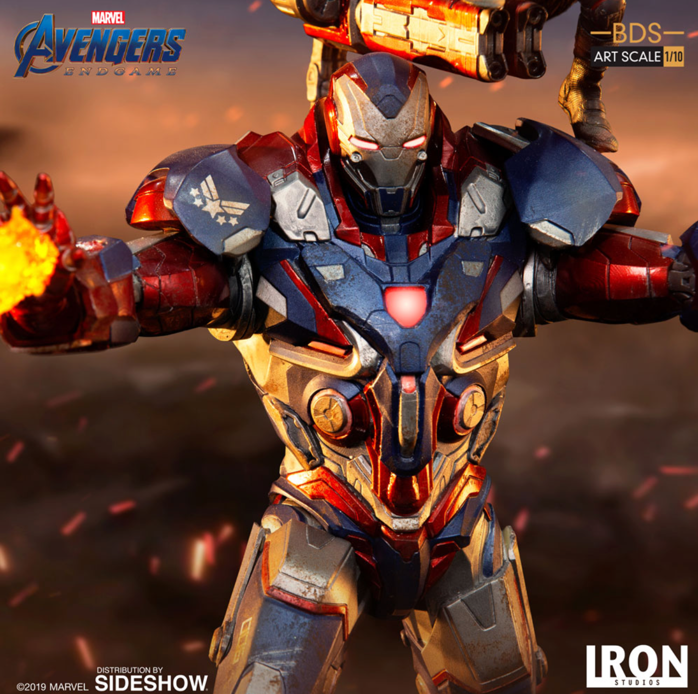 Iron Studios: Avengers Endgame - Iron Patriot & Rocket