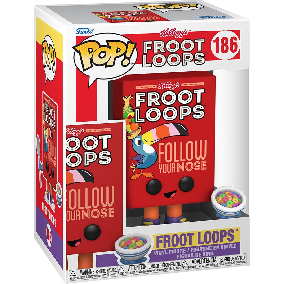 Funko Pop : Froot Loops - Cereal Box