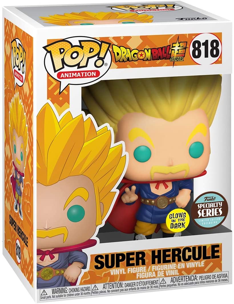 Funko Pop: Dragon Ball - Super Hercule (Glows)