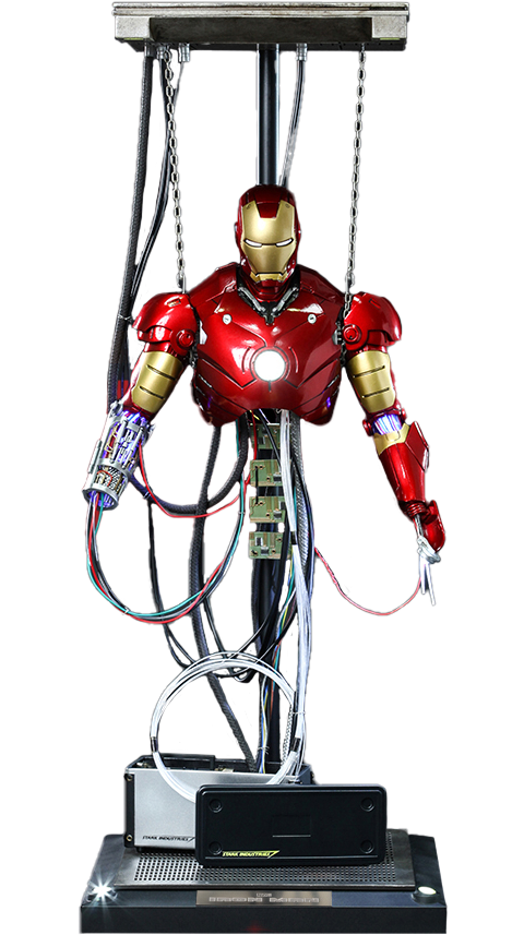 Hot Toys Iron Man Iron Man Mark III Construction Version