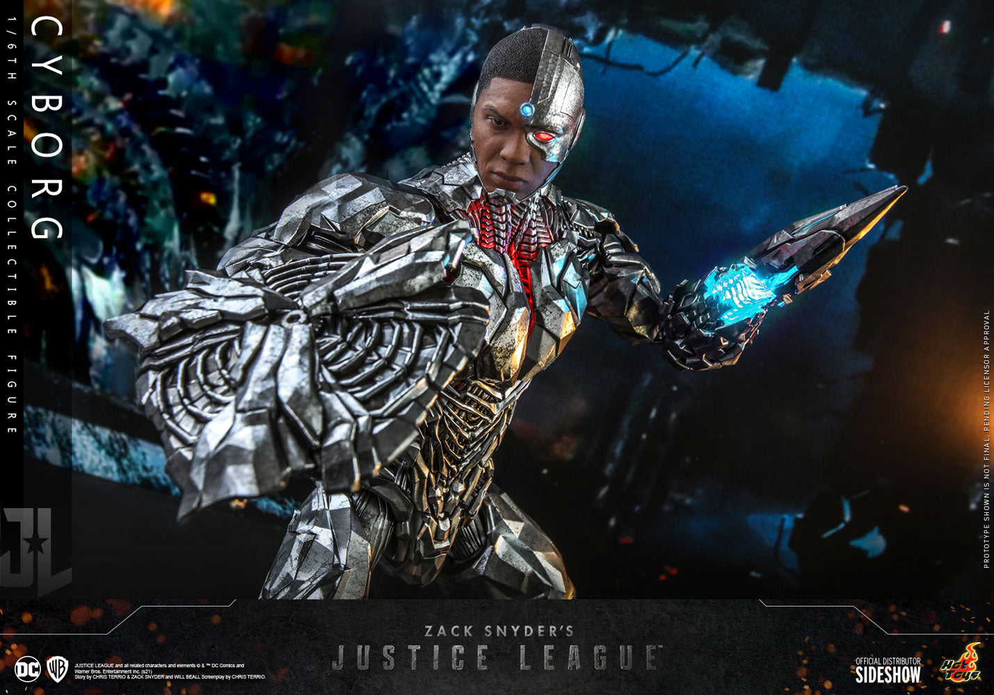 Hot Toys Zack Snyders Justice League Cyborg