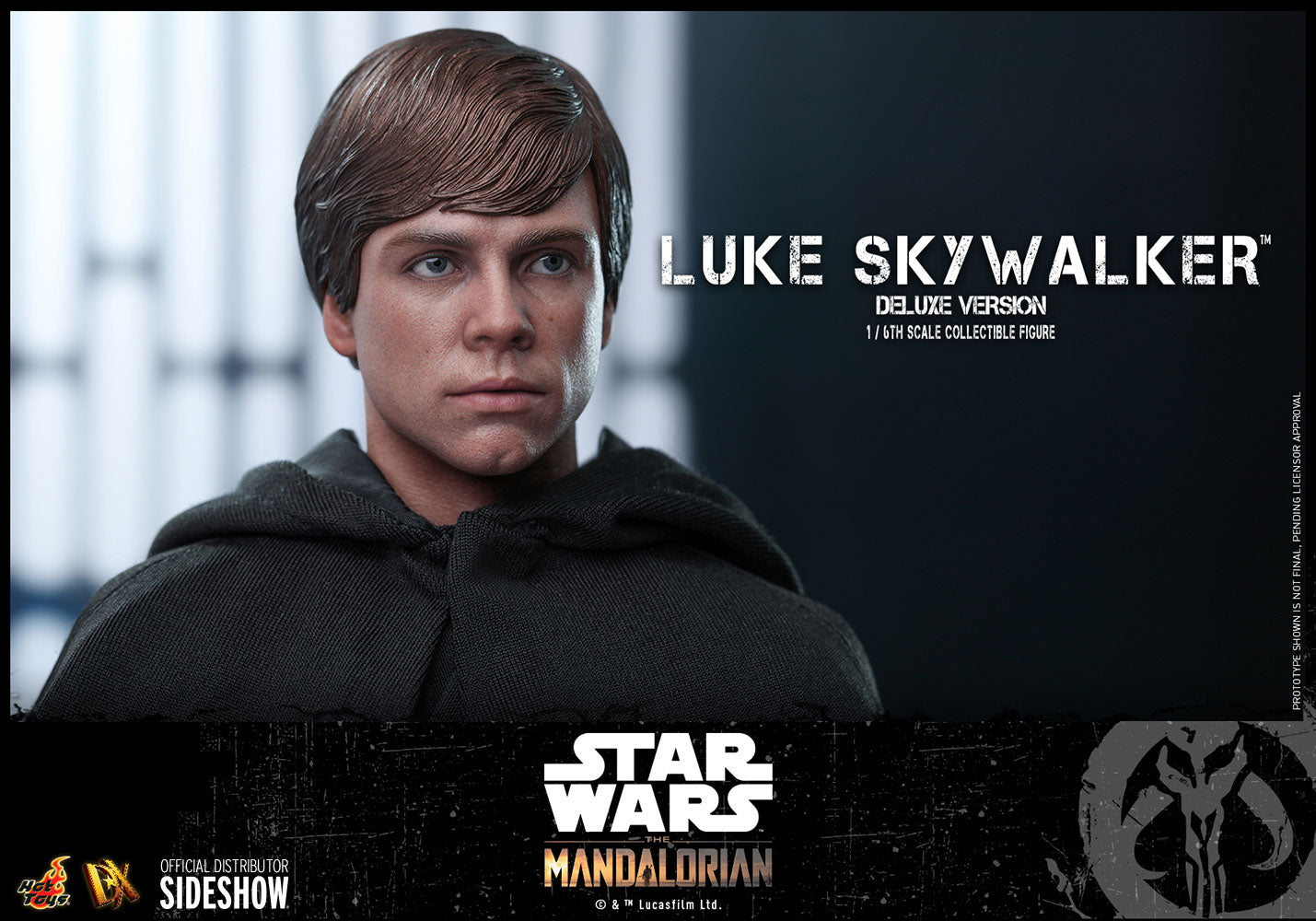 Hot Toys Star Wars The Mandalorian Luke Skywalker Deluxe Version