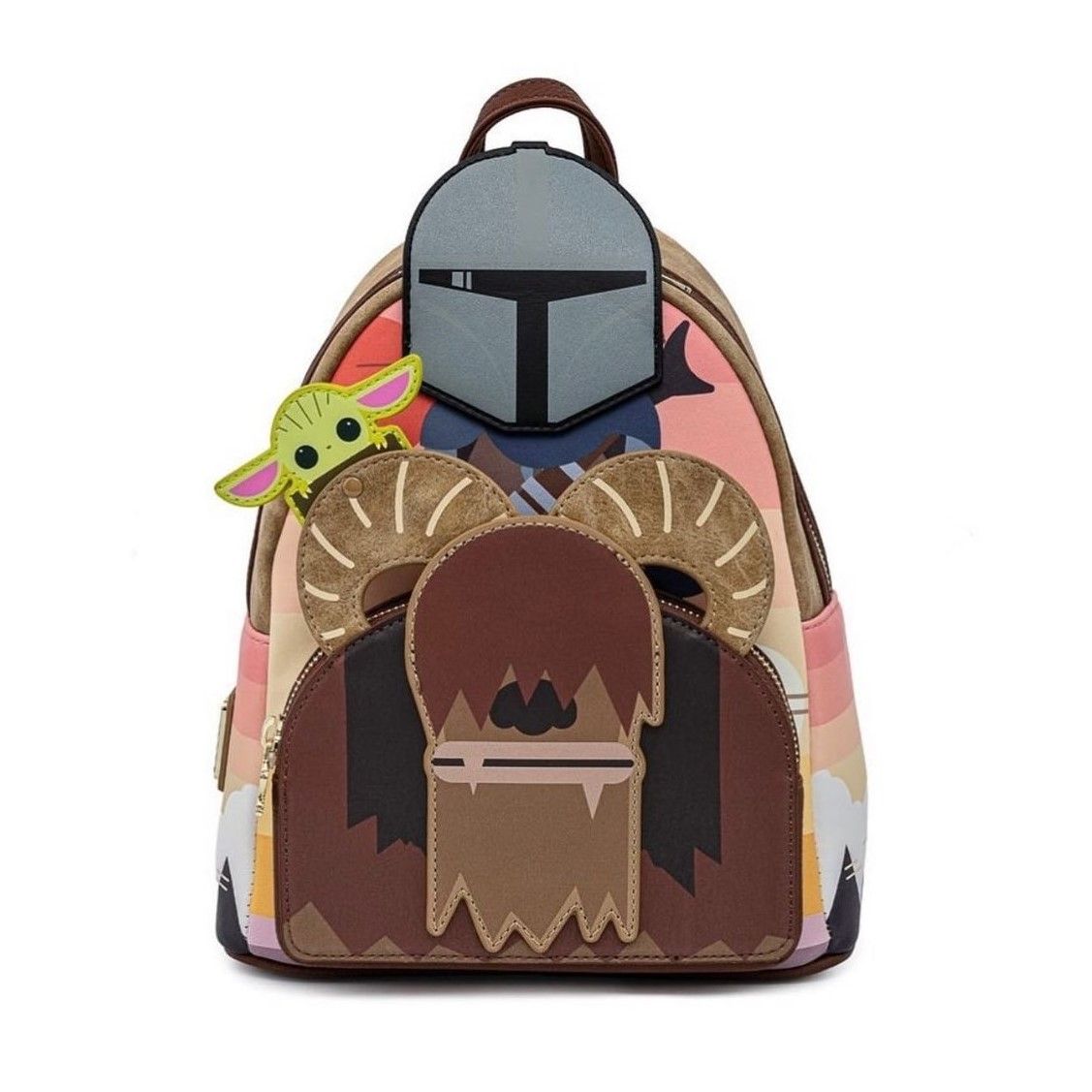 Loungefly Star Wars - Mandalorian Bantha Ride Mini Backpack