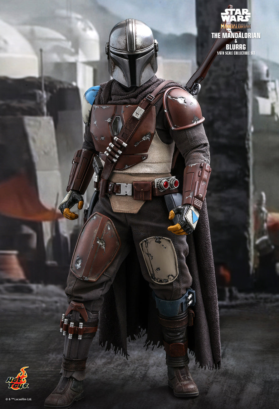 Hot Toys Star Wars The Mandalorian The Mandalorian And Blurrg