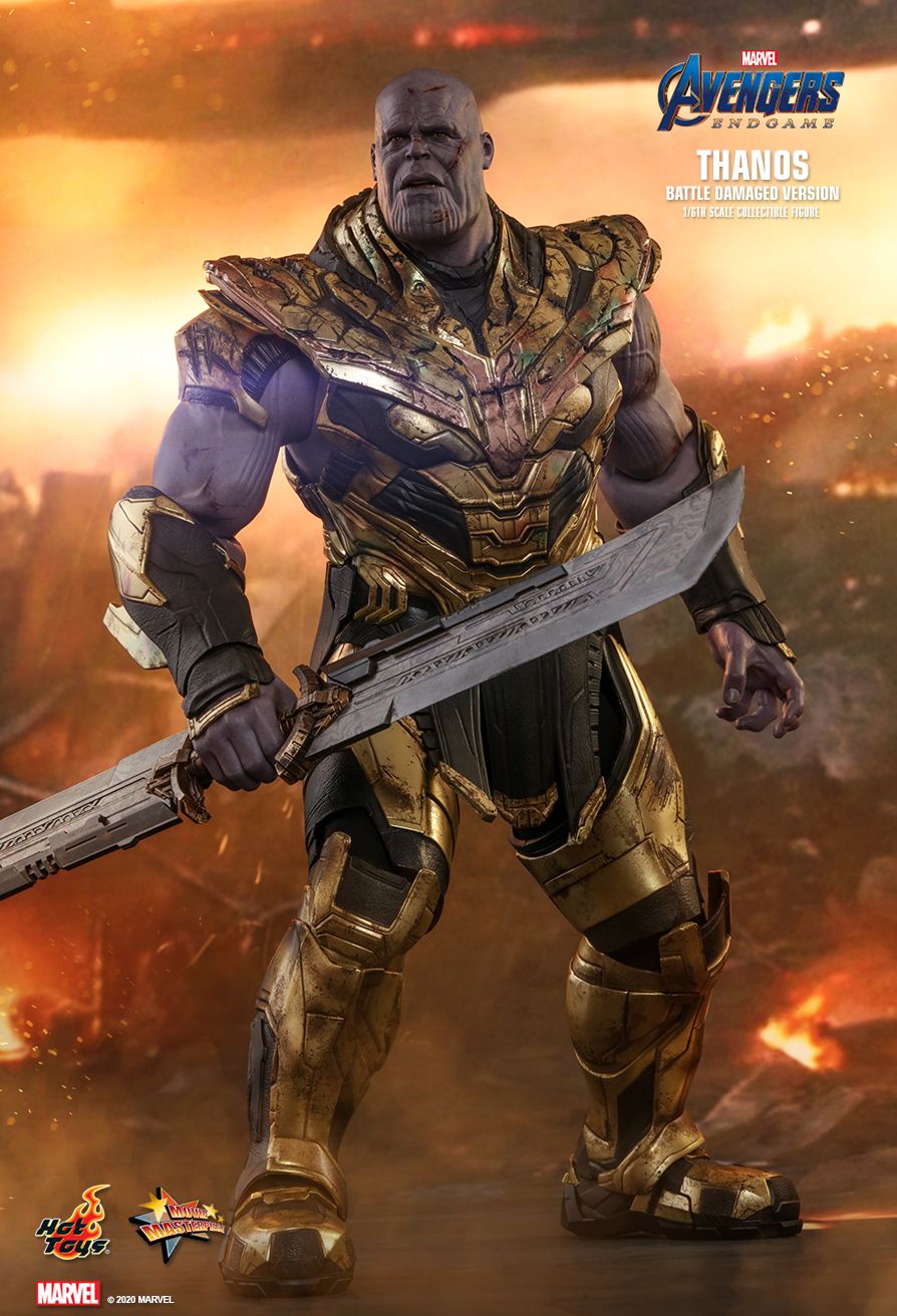 Hot Toys Avengers Endgame Thanos (Battle Damaged Version)
