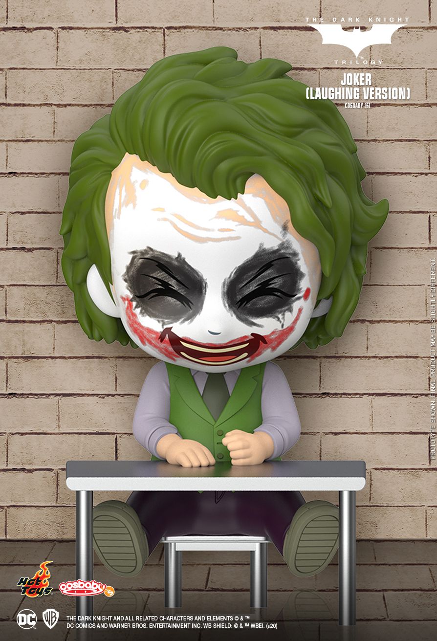 Hot Toys Cosbaby The Dark Knight Batman Joker (Coleccion 6 PZ)