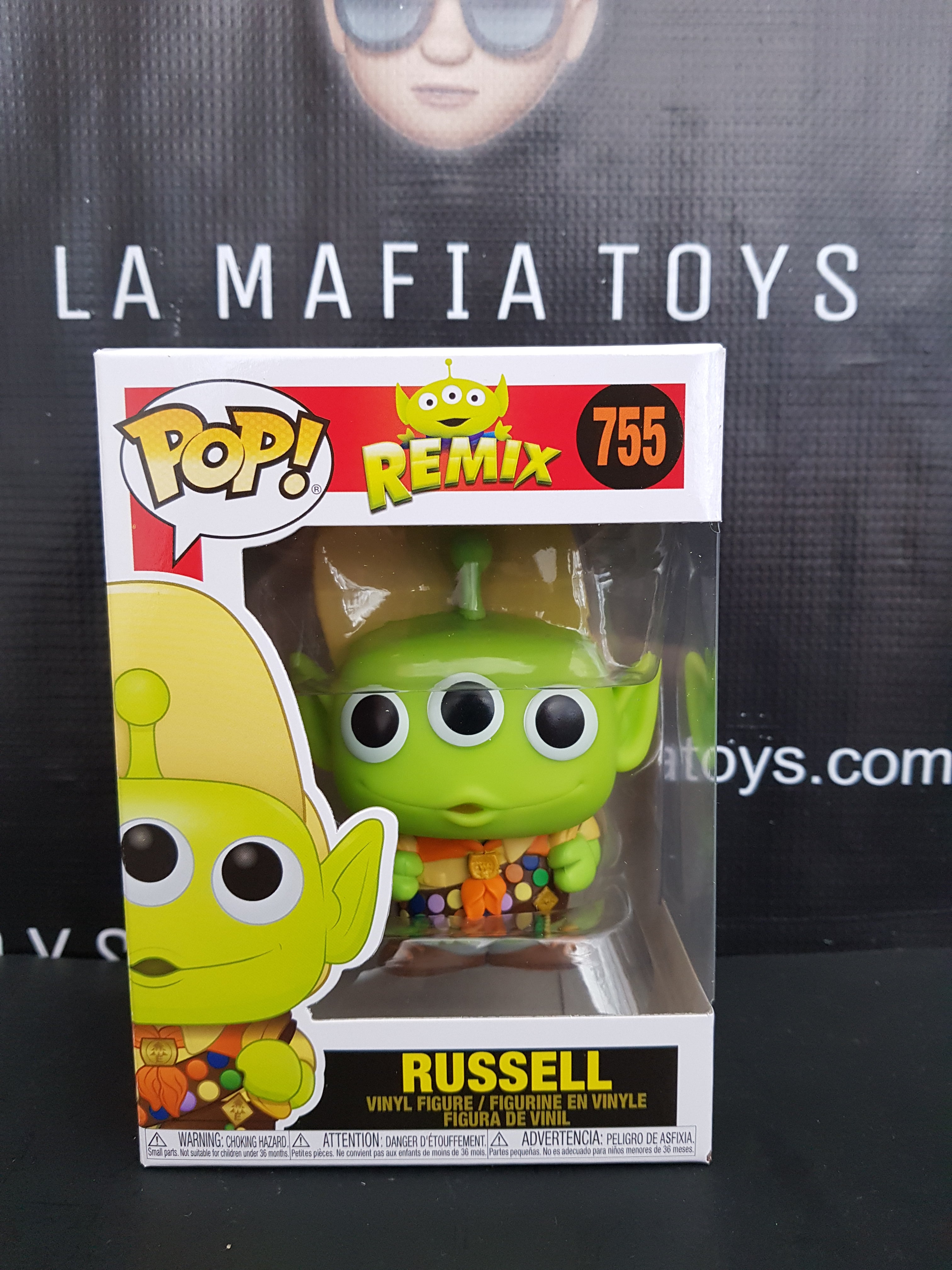 Funko Pop Disney: Pixar - Alien Remix Russell
