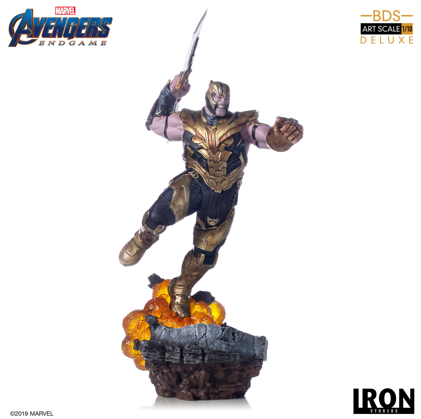 Iron Studios: Avengers Endgame - Thanos Deluxe Version