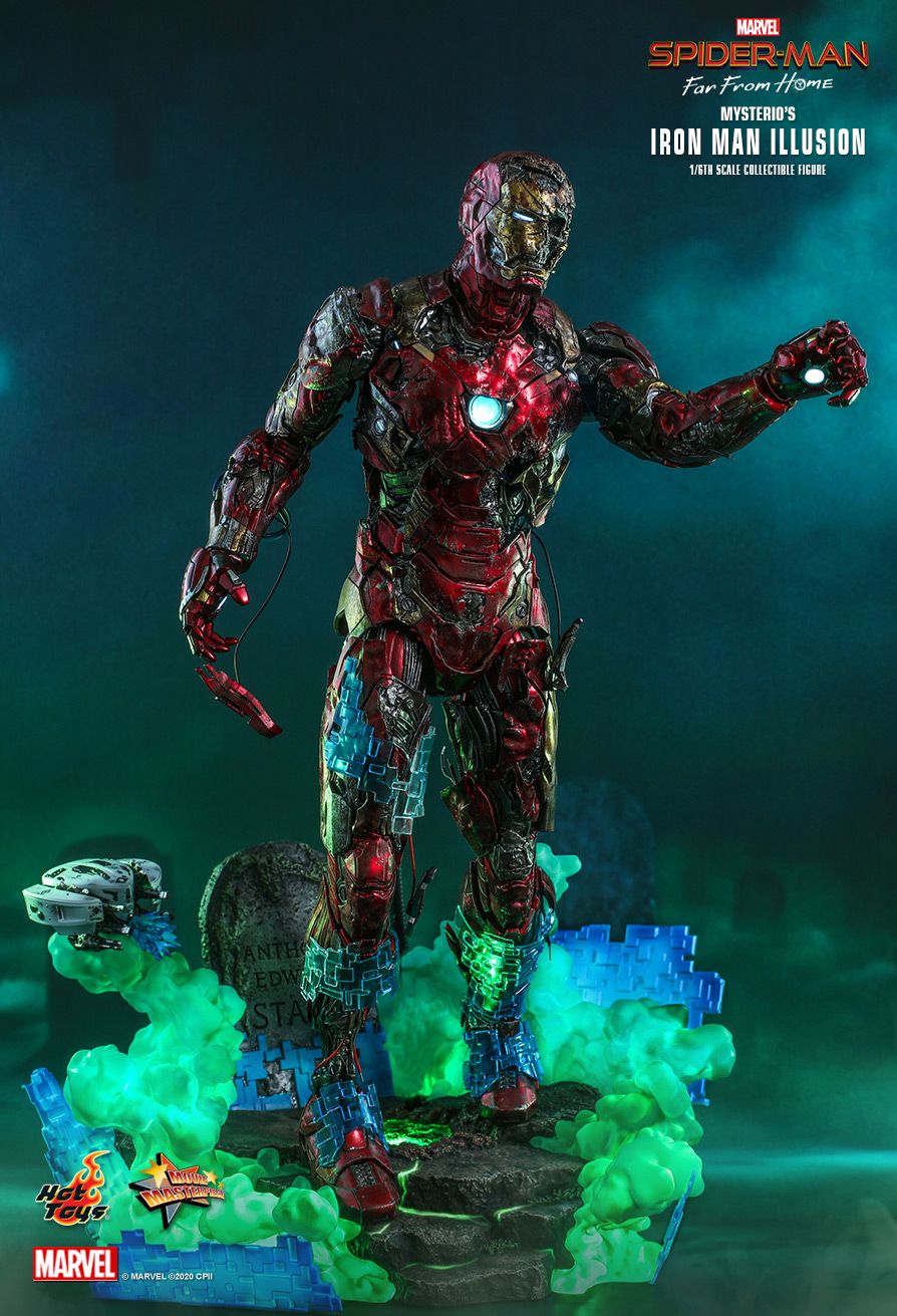 Hot Toys Spider-man Far From Home Mysterio Iron Man Illusion