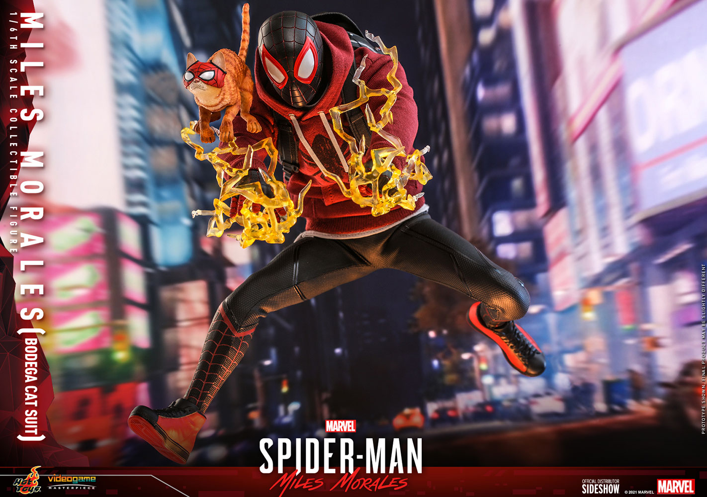 Hot Toys Spider-Man Miles Molerales (Bodega Cat Suit)