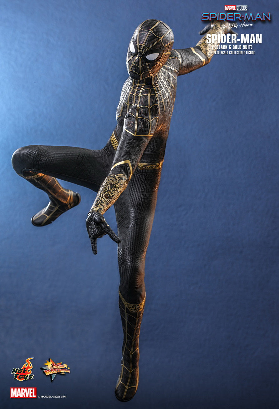 Hot Toys Spider-Man No Way Home Spider-Man Black & Gold Suit