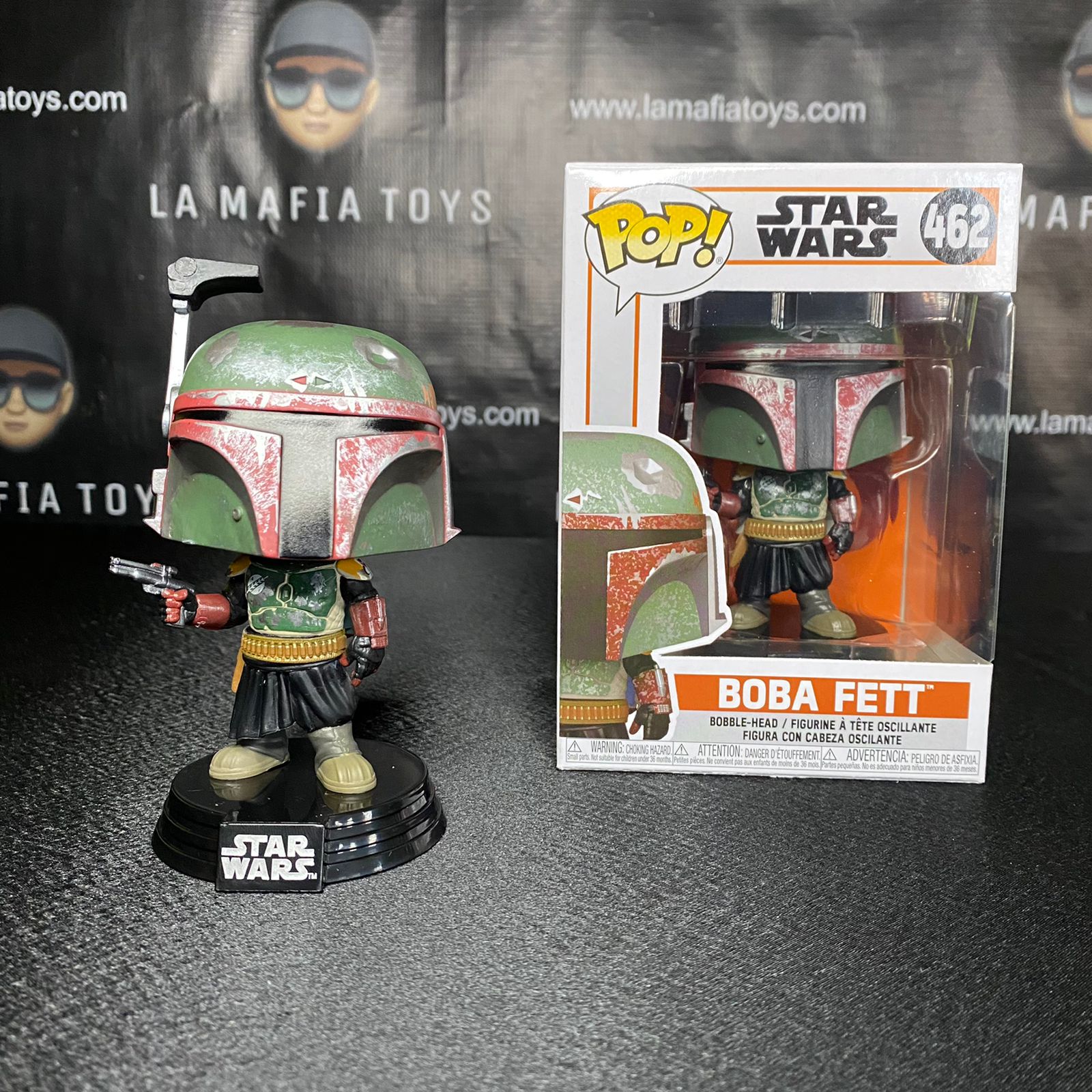 Funko Pop : Star Wars The Mandalorian - Boba Fett