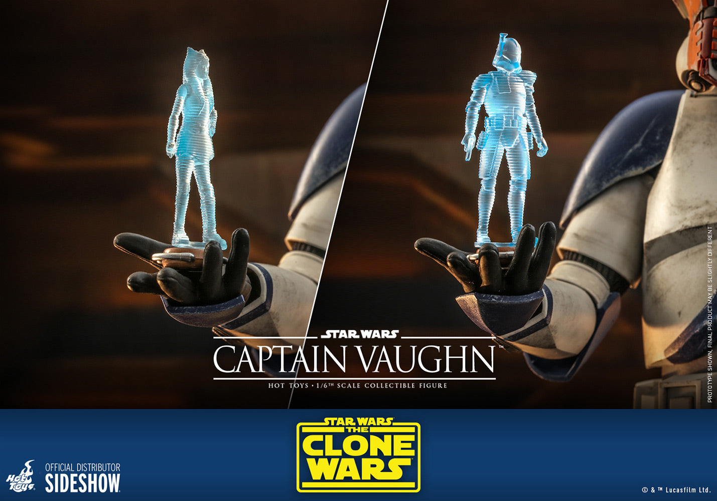 Hot Toys Star Wars The Clone Wars Captain Vaughn