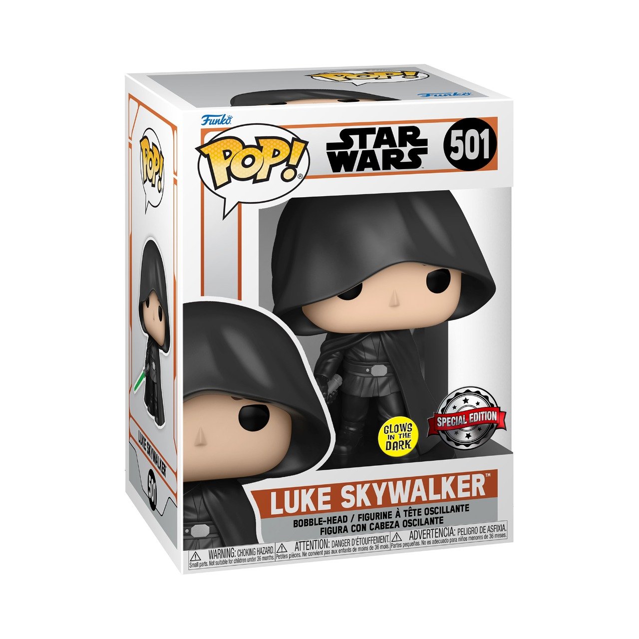 Funko Pop : Star Wars - Luke Skywalker Glow Exclusivo