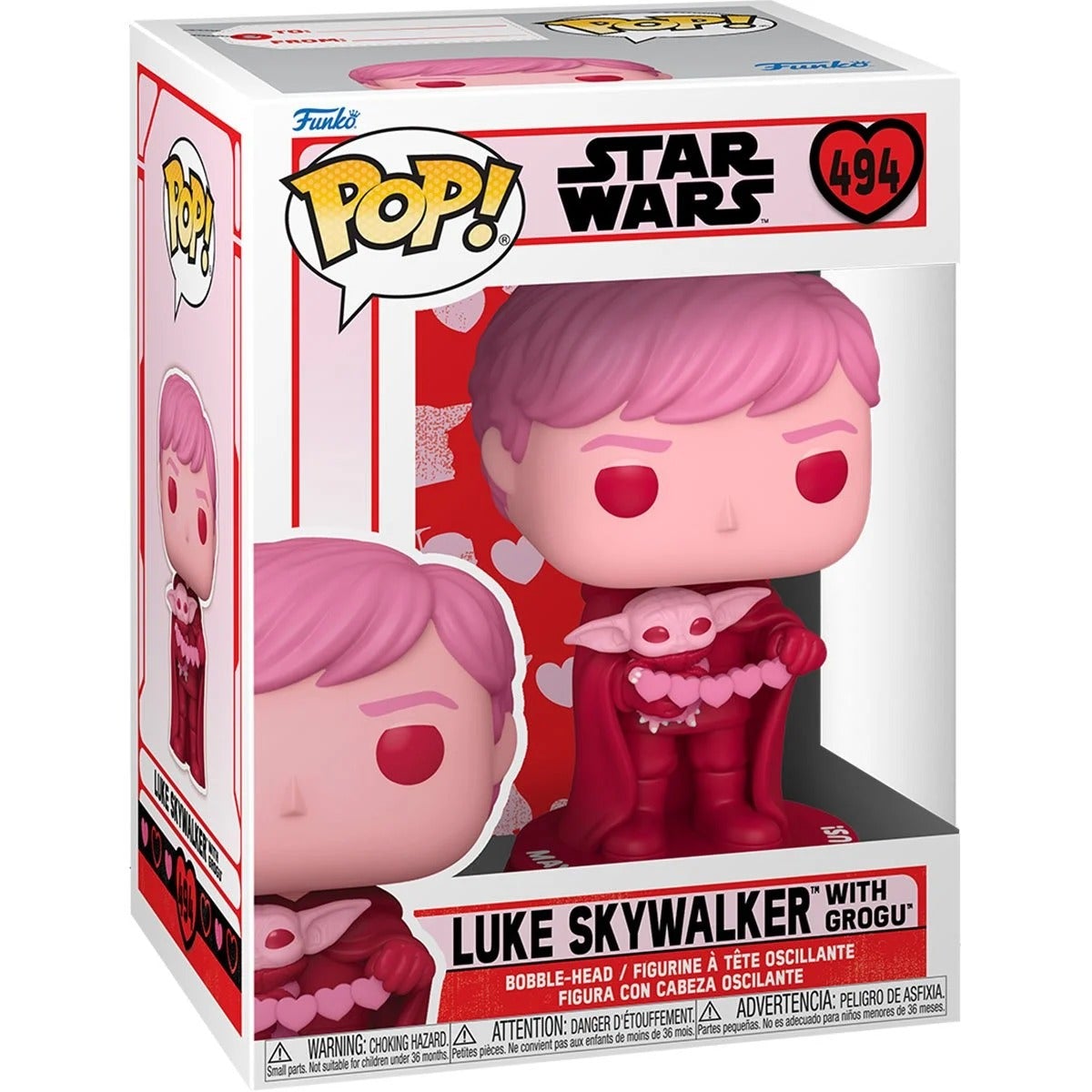 Funko Pop : Star Wars - San Valentin Luke Skywalker