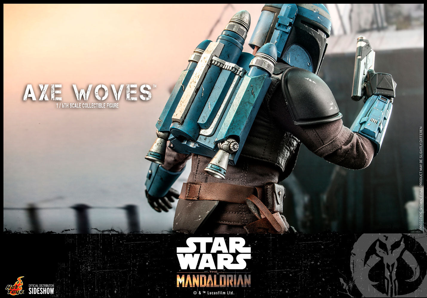 Hot Toys Star Wars The Mandalorian Axe Woves