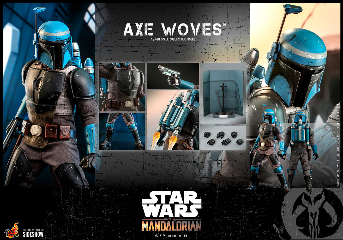 Hot Toys Star Wars The Mandalorian Axe Woves