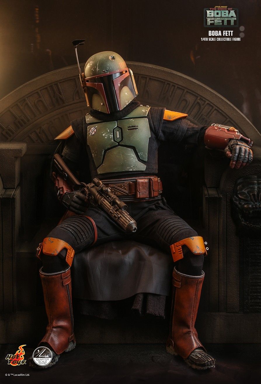 Hot Toys Star Wars The Book Of Boba Fett Boba Fett (Deluxe Version)