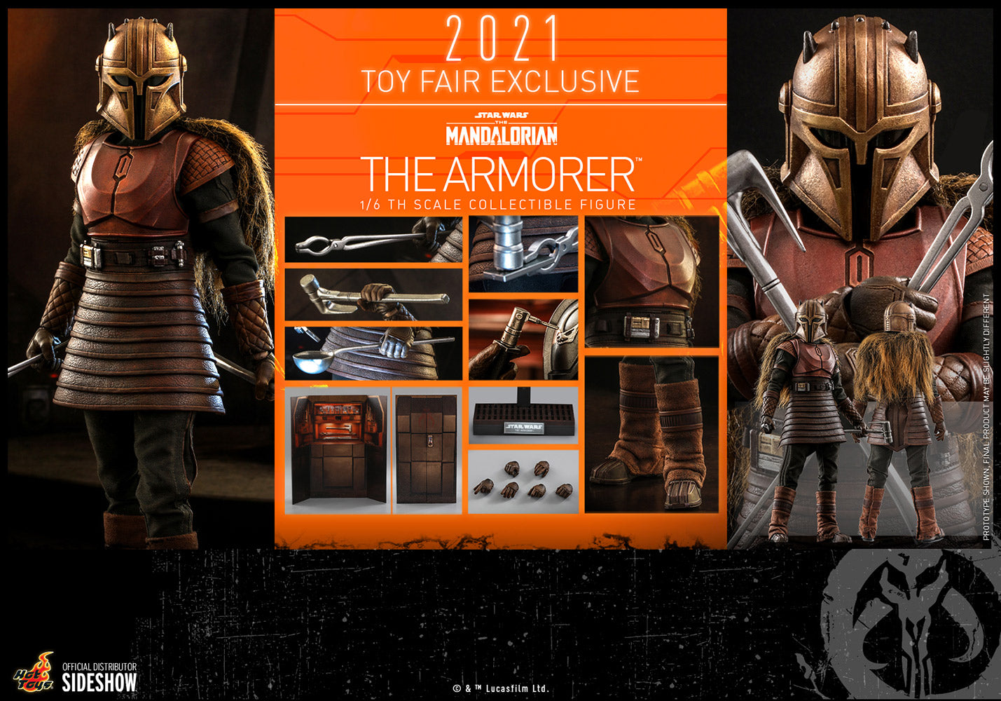 Hot Toys Star Wars The Mandalorian The Armorer