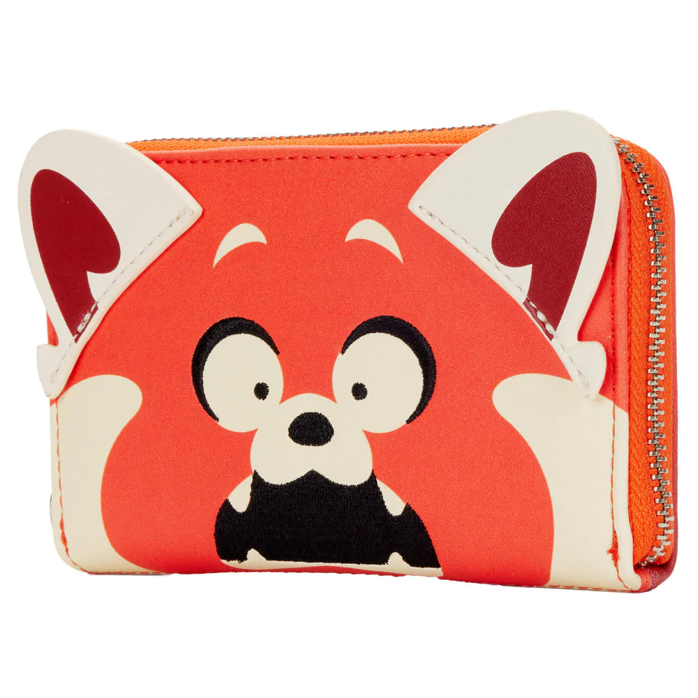 Loungefly Disney Turning Red Panda Cosplay Zip Around Wallet