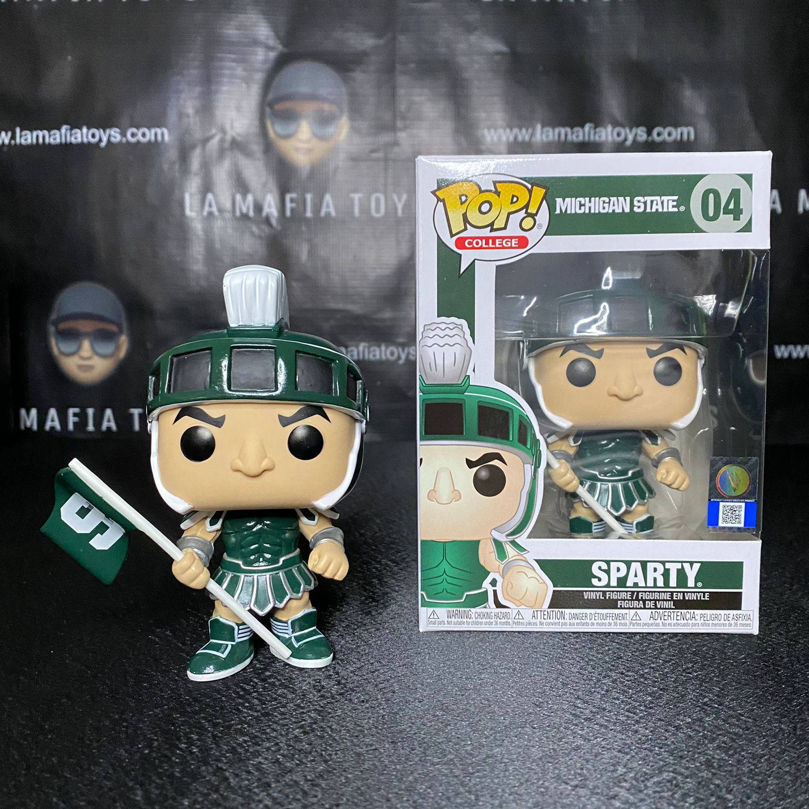 Funko Pop NCAA: Michigan State Spartans - Sparty