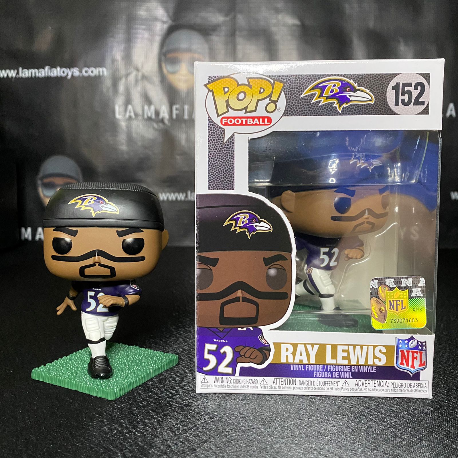 Funko Pop NFL Legends Ravens Baltimore Ray Lewis 152