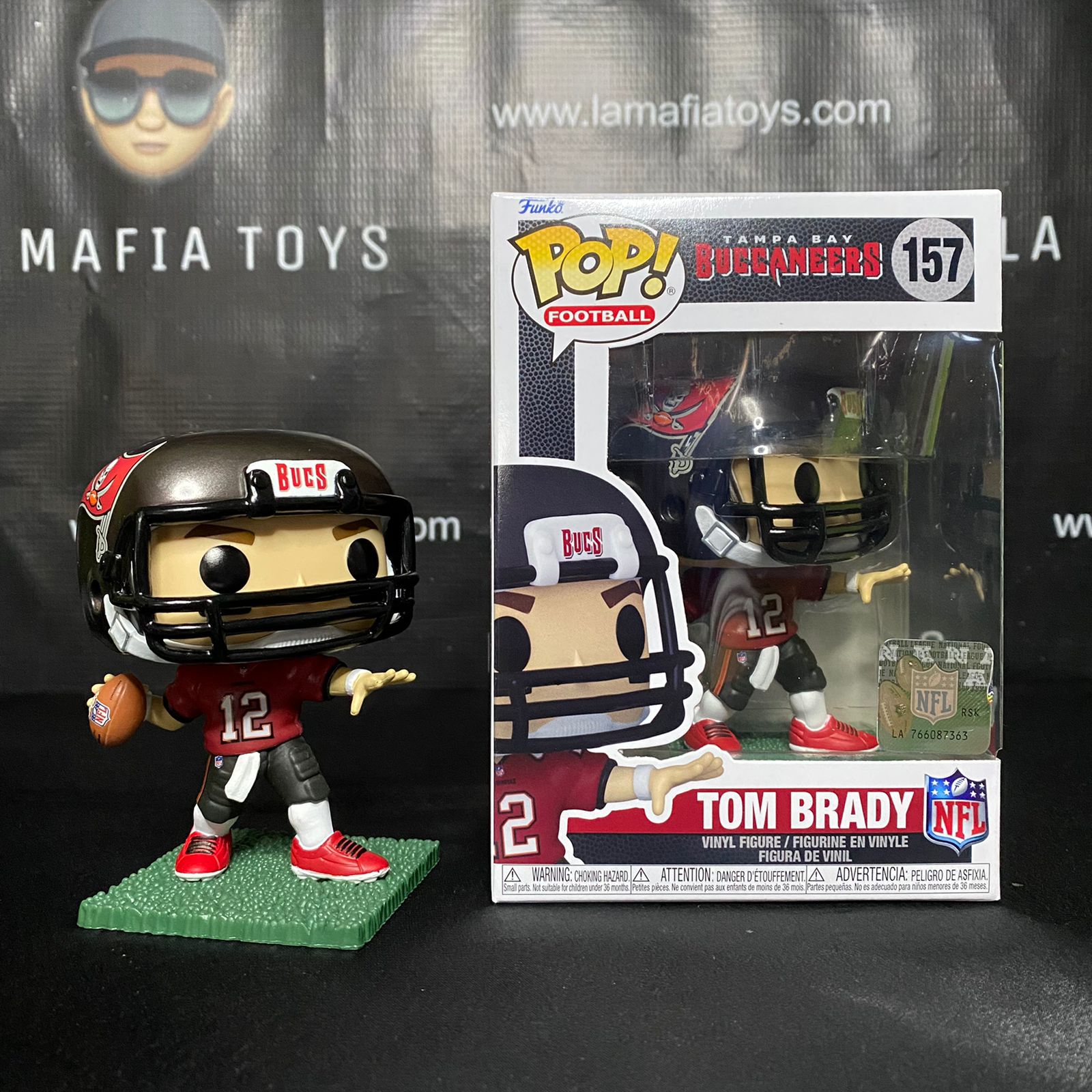 Funko Pop NFL Buccaneers Tom Brady 157
