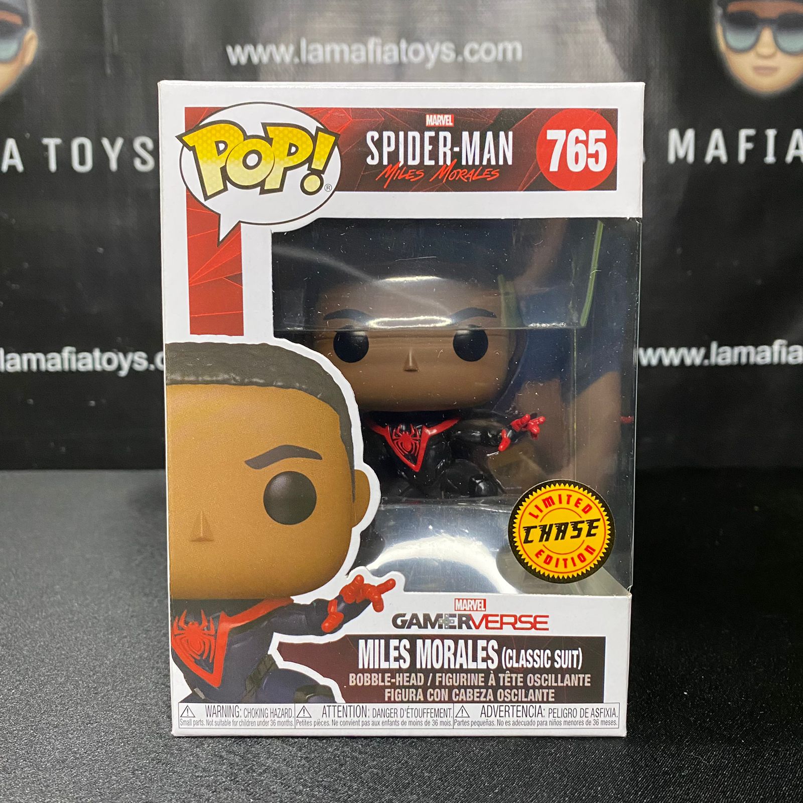 Funko Pop: Video Games - Miles Morales (Classic Suit) Chase