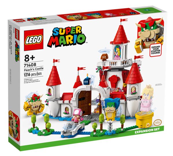 Lego Super Mario Set de Expansion Castillo De Peach 71408
