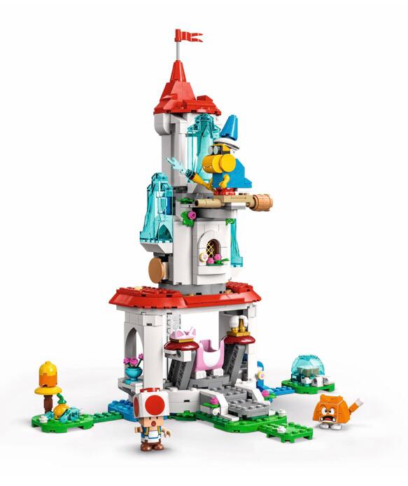 Lego Super Mario Set de Expansion Torre De Hielo Y Traje De Peach Felina 71407