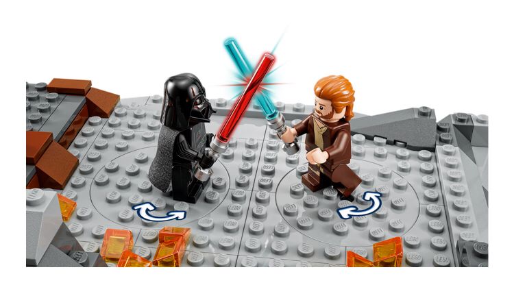 Lego Star Wars Obi Wan Kenobi Vs Darth Vader 75334
