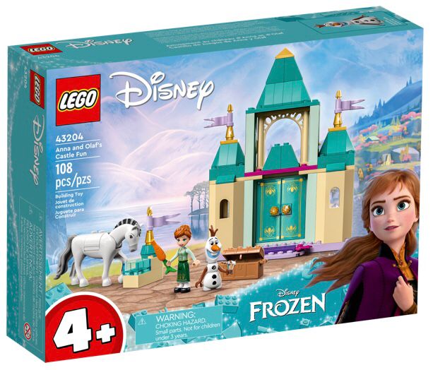 Lego Disney Frozen Castillo De Juegos De Anna Y Olaf 43204