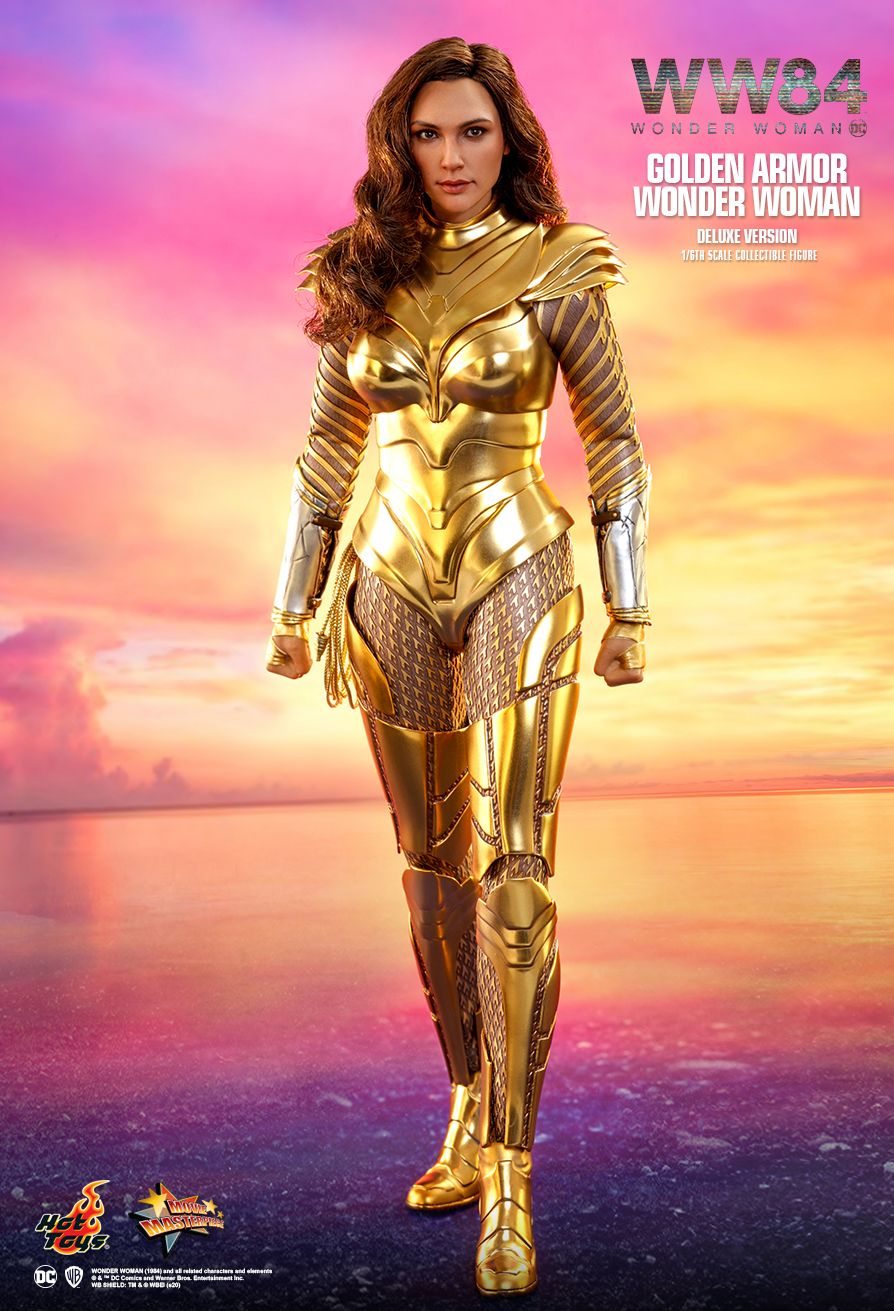 Hot Toys Wonder Woman 84 Golden Armor Wonder Woman Deluxe Version