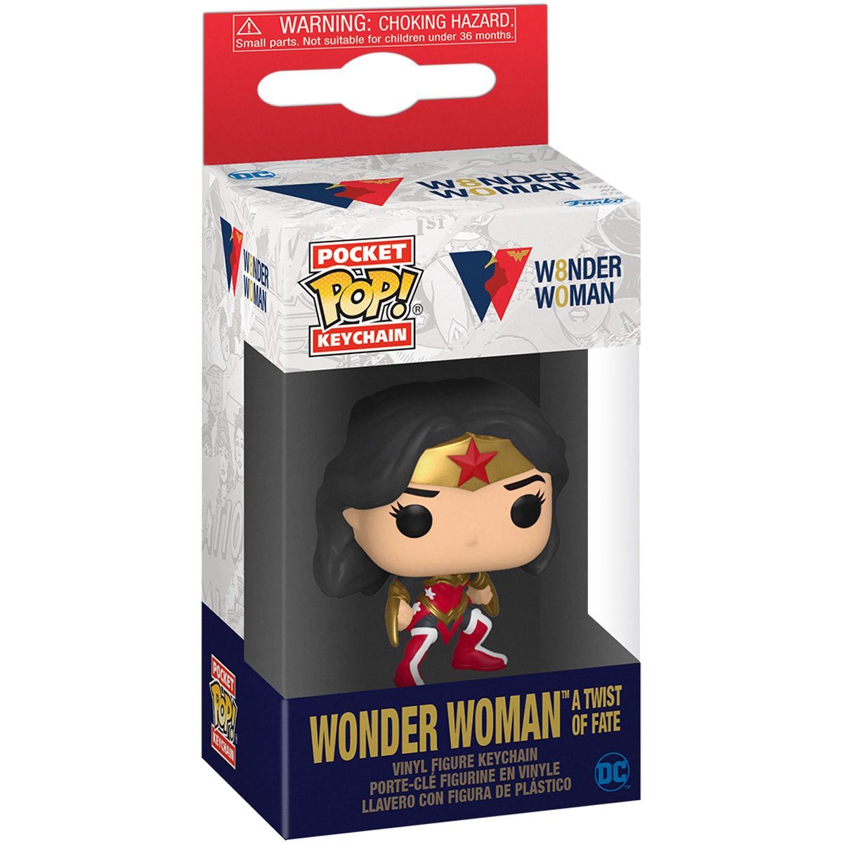 Funko Pocket Pop Keychain: Wonder Woman - Wonder Woman A Twist Of Fate