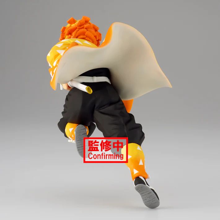 Banpresto Vibration Stars Plus Cranenking Figure - Zenitsu Agatsuma Demon Slayer: Kimetsu no Yaiba – The Movie: Infinity Castle
