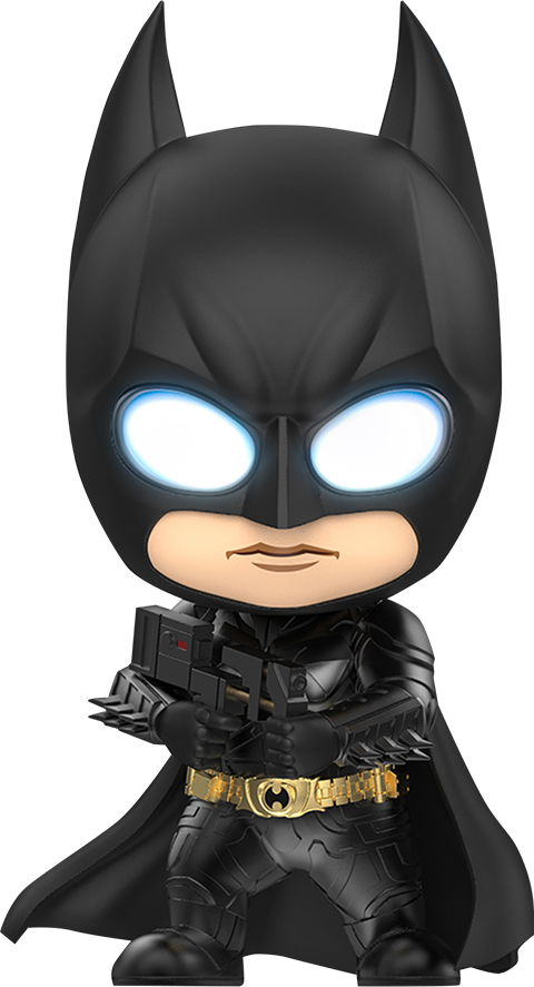 Hot Toys Cosbaby The Dark Knight Batman with Sticky Bomb Gun