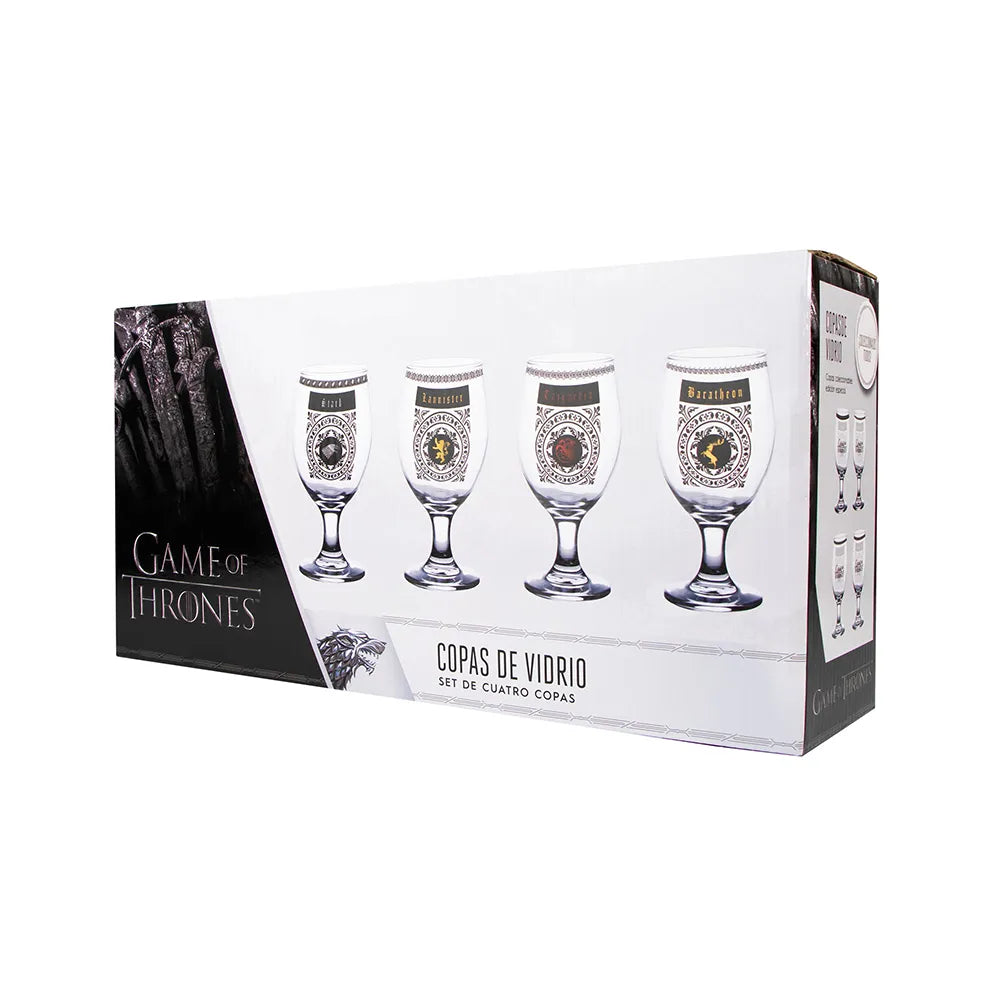 Copas Game Of Thrones Casas 4 Pack Limited Edition Geek