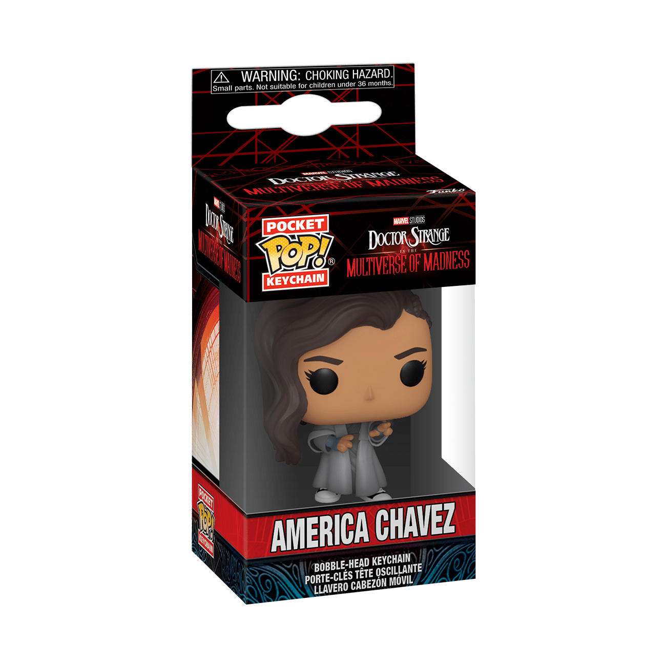 Funko Pocket Pop Keychain Marvel Doctor Strange Multiverse Of Madness America Chavez