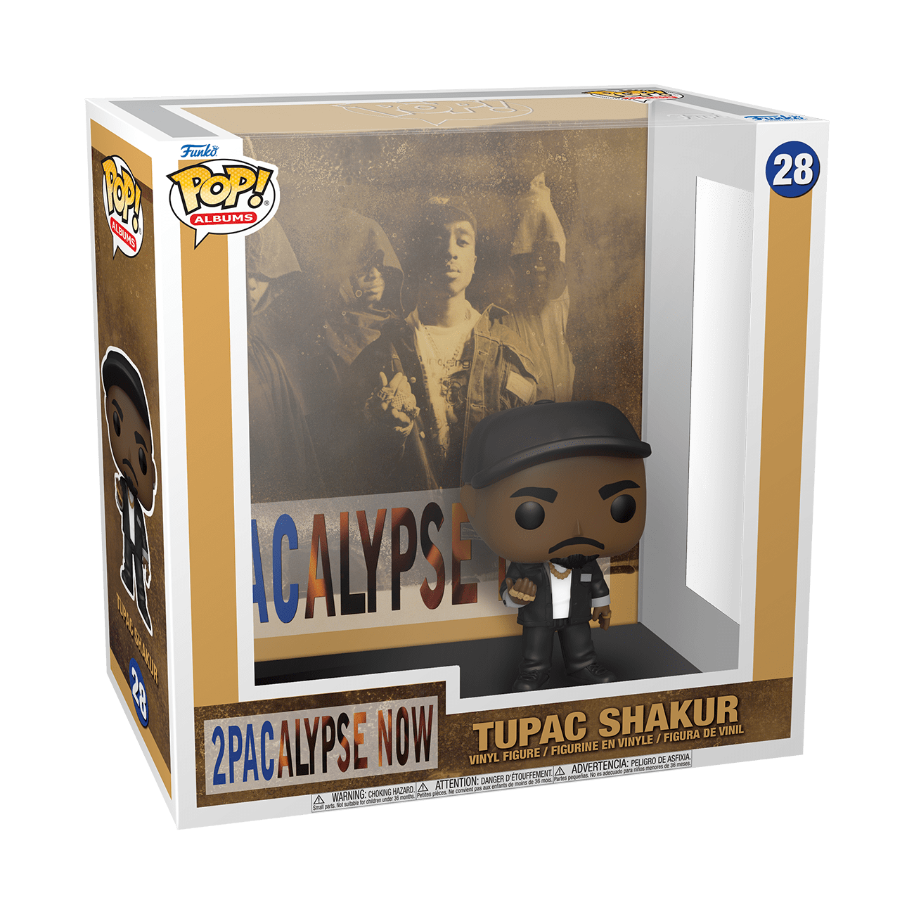 Funko Pop Album Tupac Shakur 28 2Pacalypse Now
